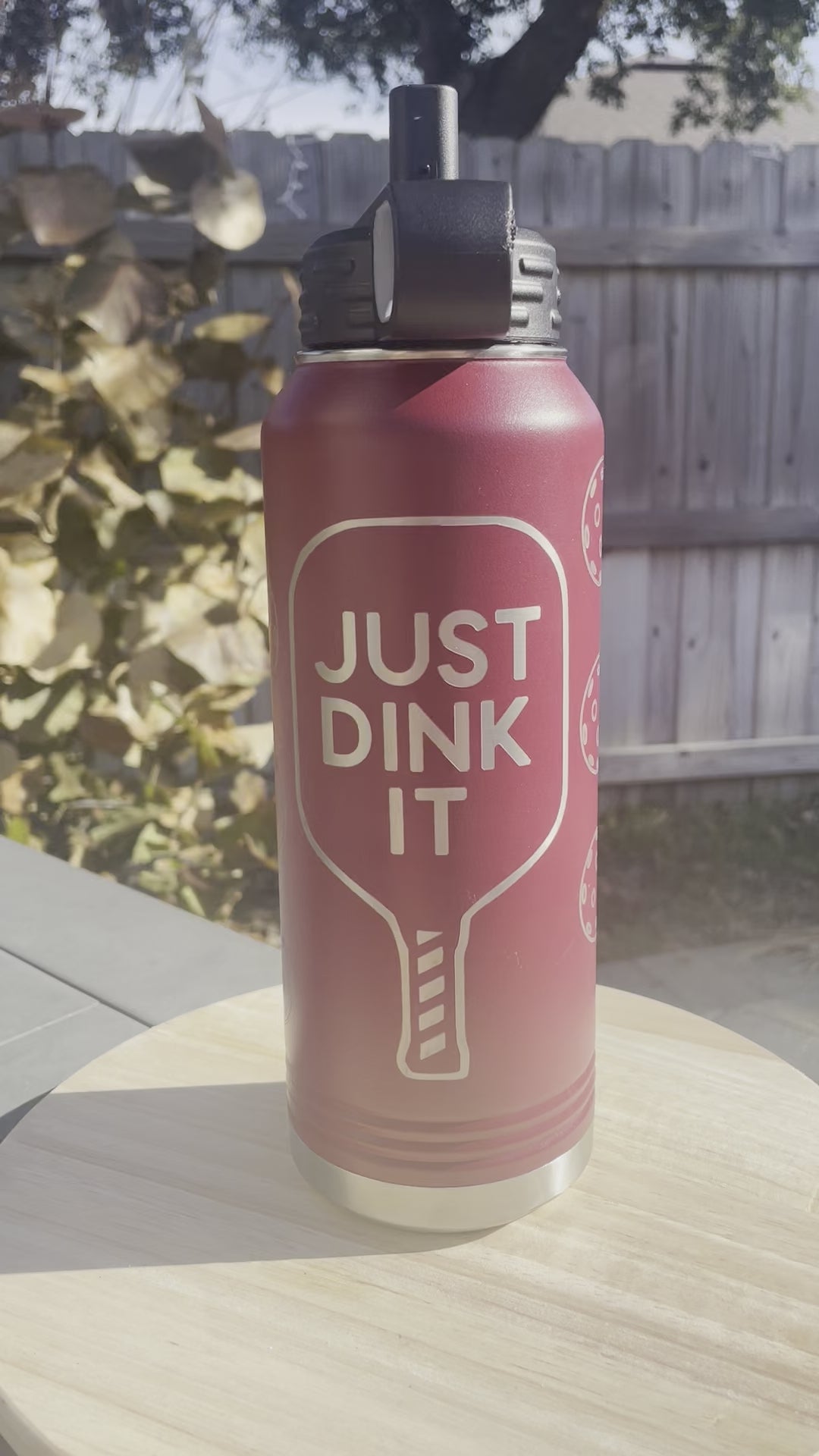 Custom Printed 32 oz. Flip Lid Water Bottle-Blank