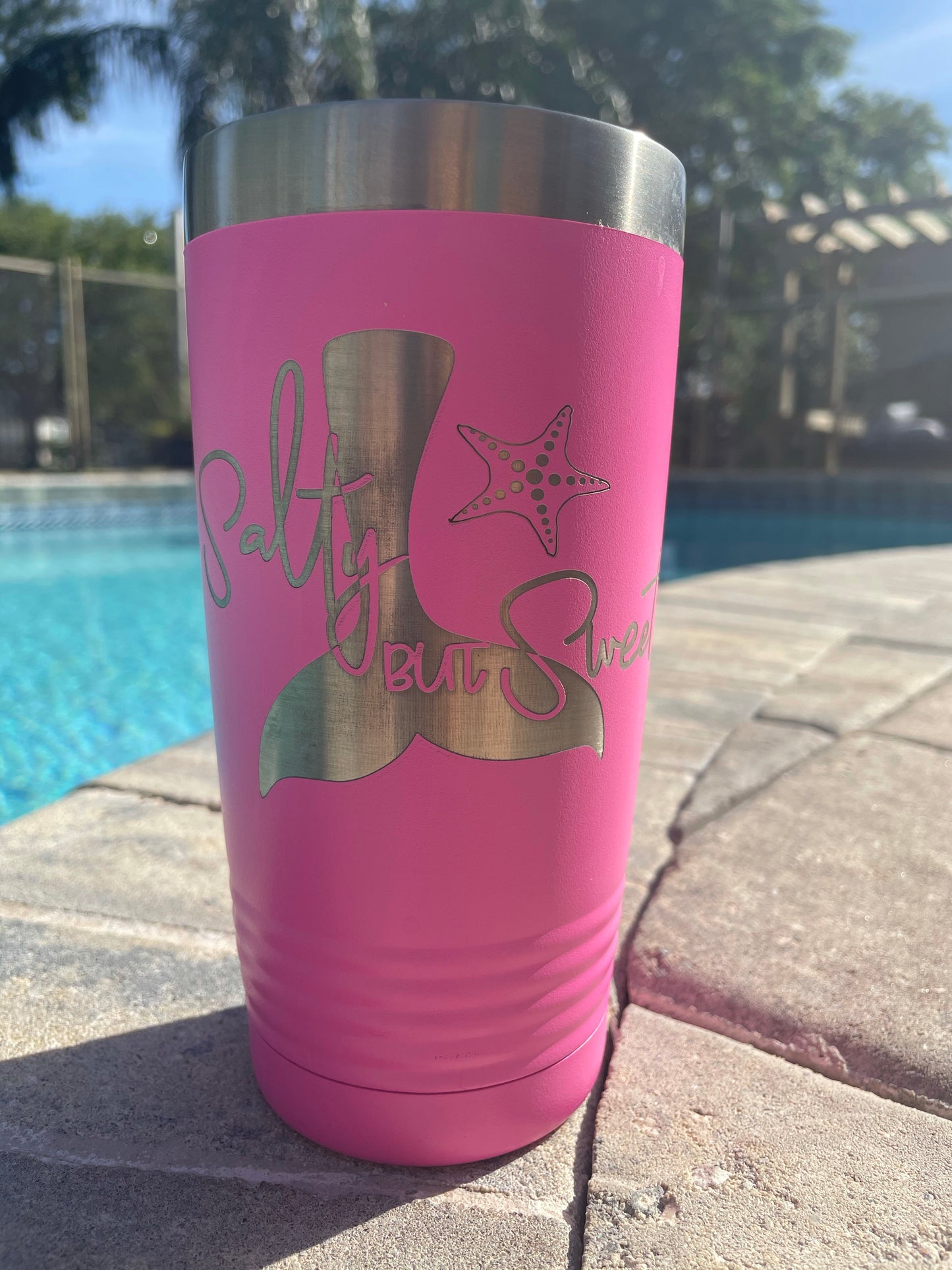 Salty but Sweet Mermaid 20 oz Tumbler