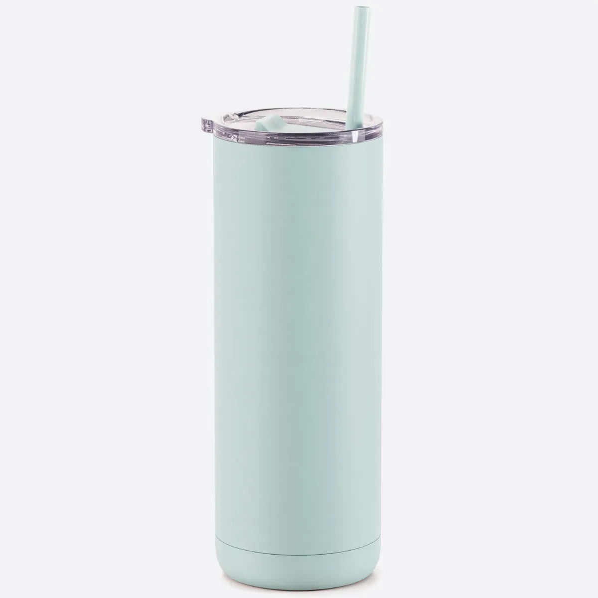 20 oz Skinny Tumbler With Straw Cover Cap